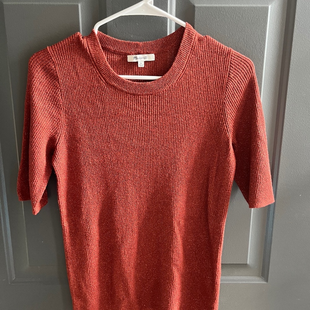 Madewell Ribbed Short Sleeve